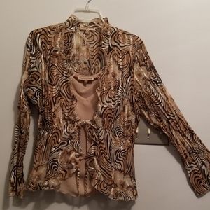 Frilly blouse